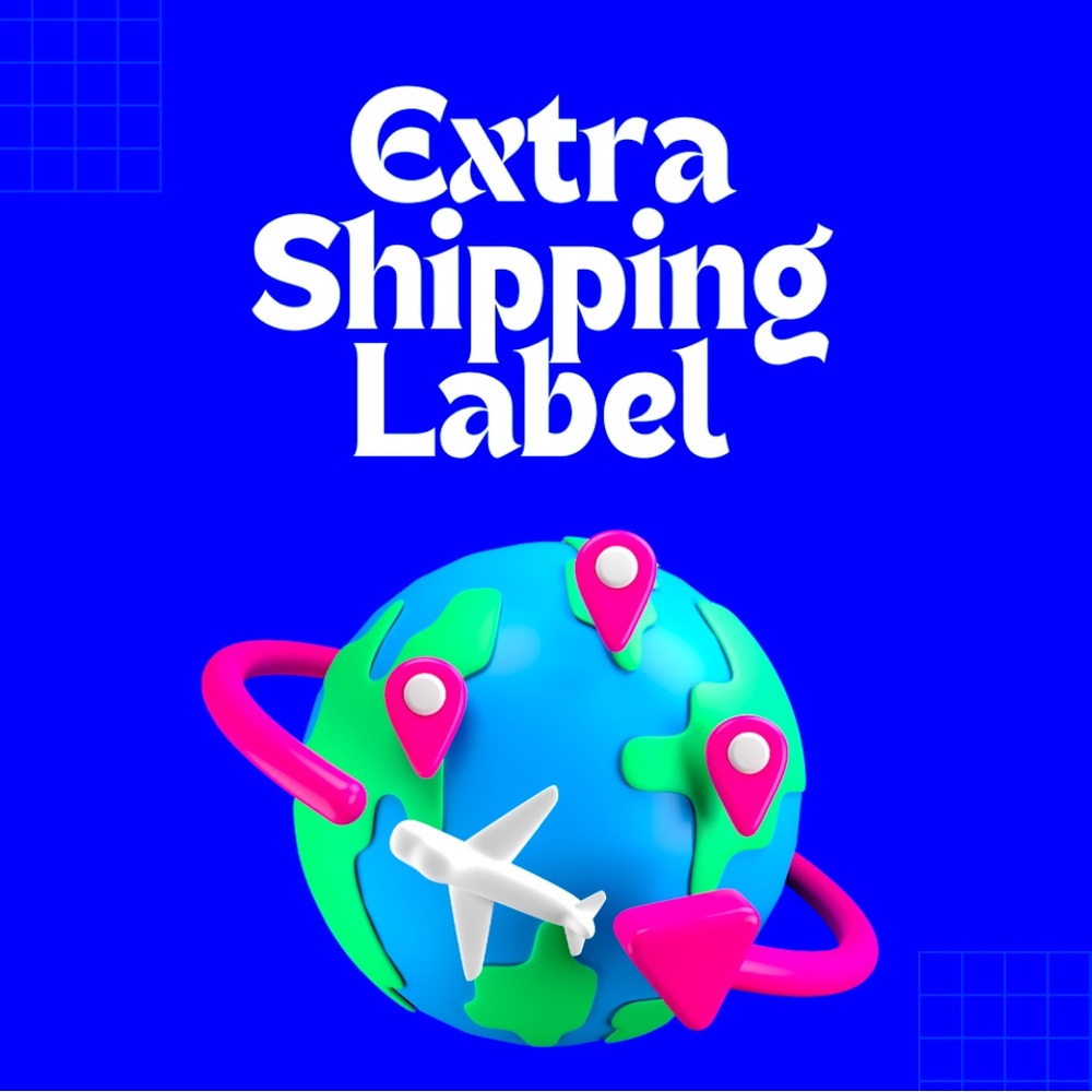 Extra overweight shipping labels